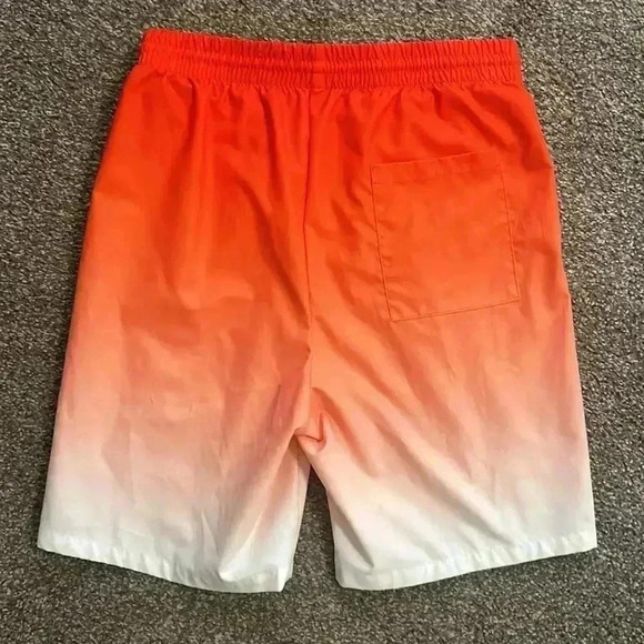 Men’s shorts. Size small. Orange - Picture 2 of 4